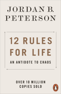 12 Rules for Life Jordan Peterson Book Cover