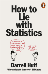 How to Lie with Statistics Darrell Huff Book Cover