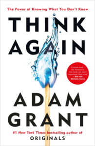 Think Again Adam Grant Book Cover